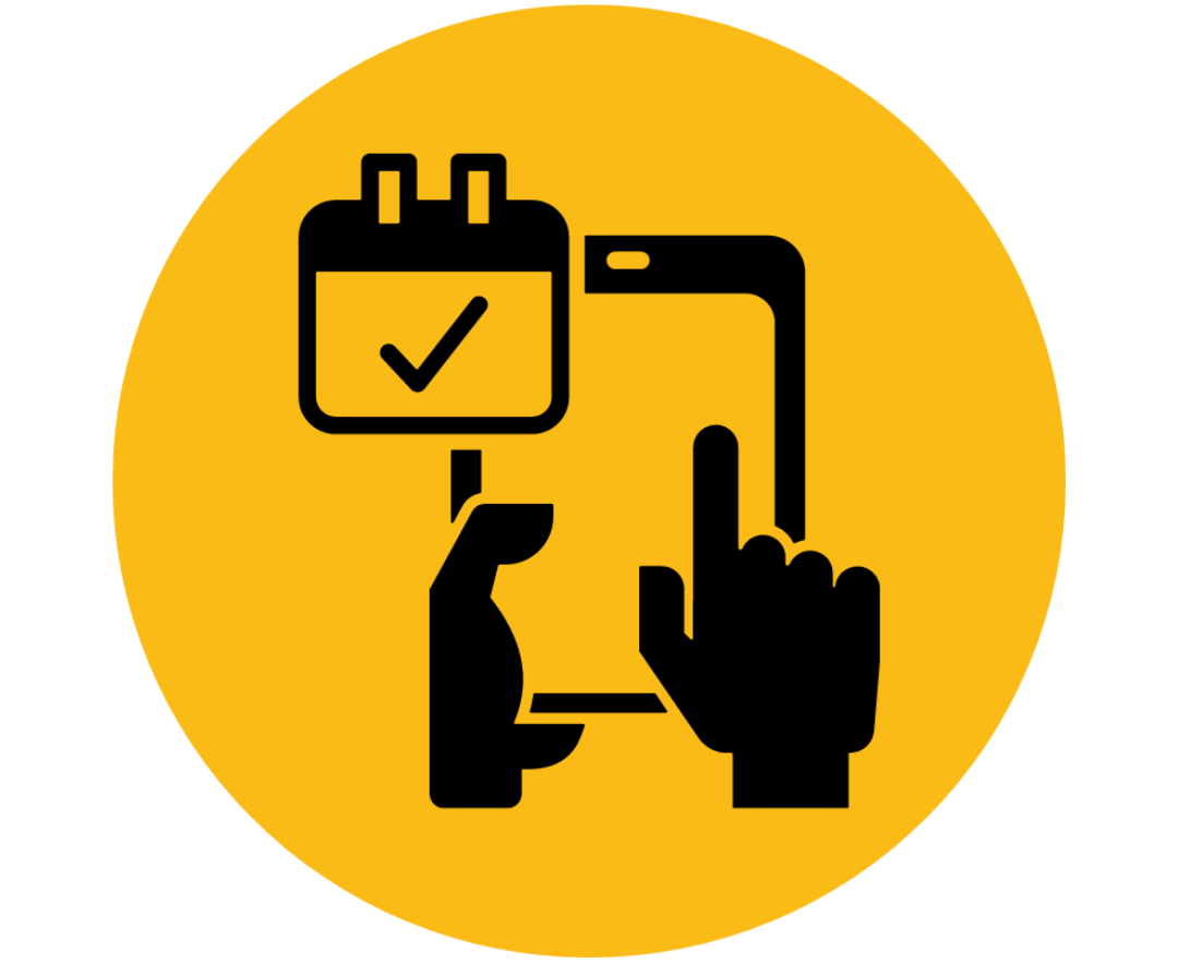 Button to landing page to book a new BMW key